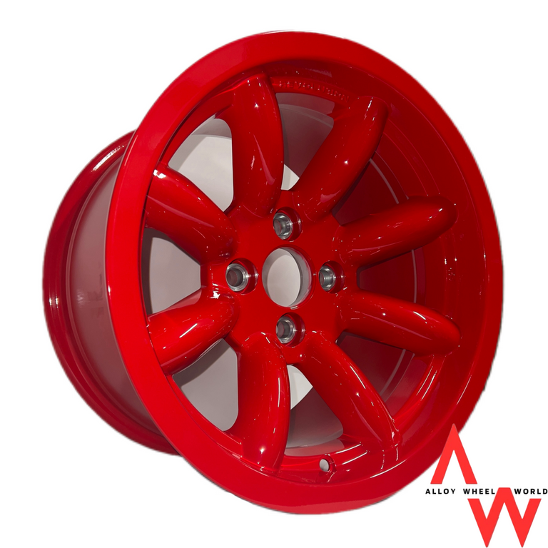 8x15 Revolution 8 spoke Red