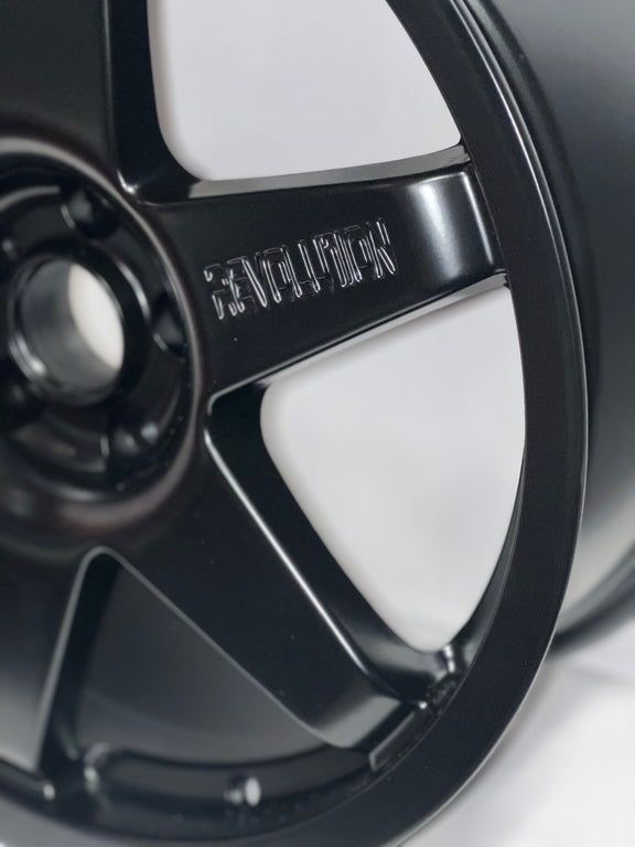 8x18 Revolution Millennium Matt Black