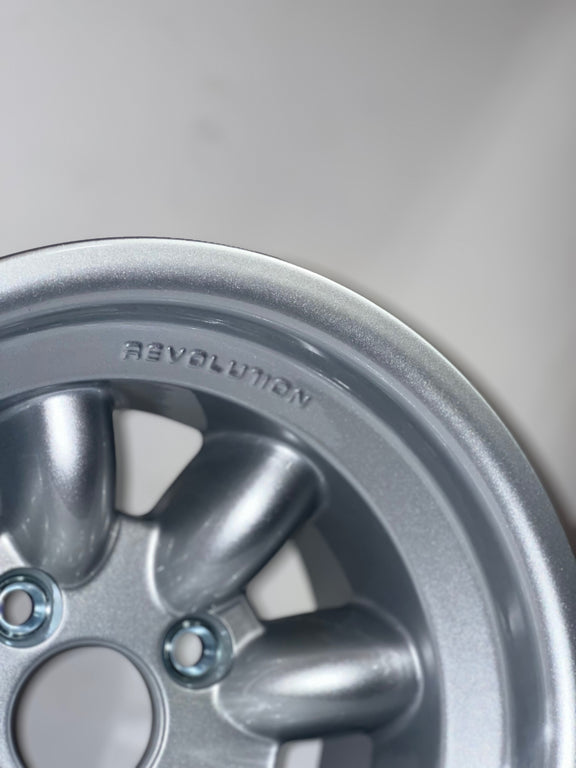 8x13 Revolution 8 spoke Silver