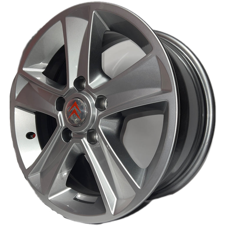 7x16 Arcasting Mammut 5 Citroen Silver