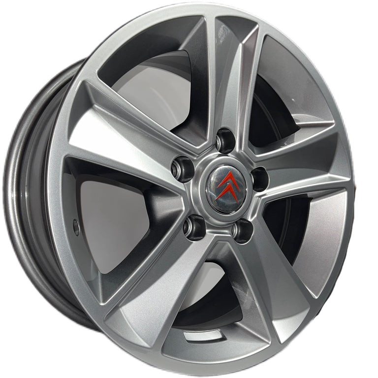 7x16 Arcasting Mammut 5 Citroen Silver