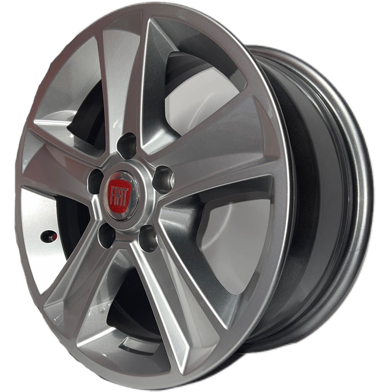 7x16 Arcasting Mammut 5 Fiat Silver