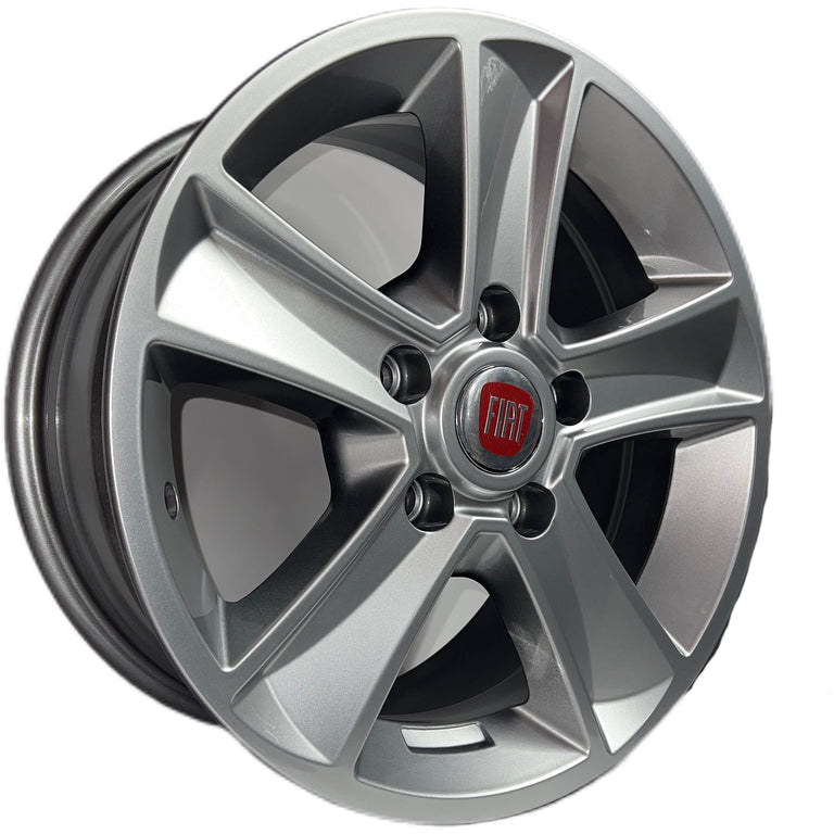 7x16 Arcasting Mammut 5 Fiat Silver