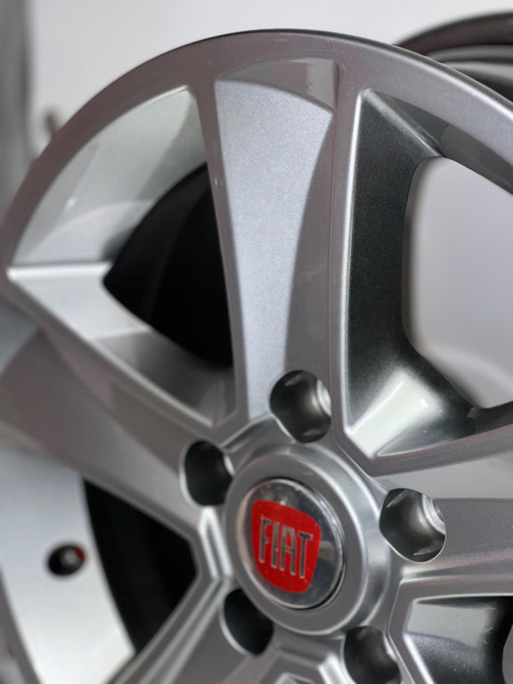 7x16 Arcasting Mammut 5 Fiat Silver