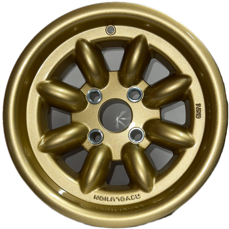 7x13 Revolution 8 spoke Gold