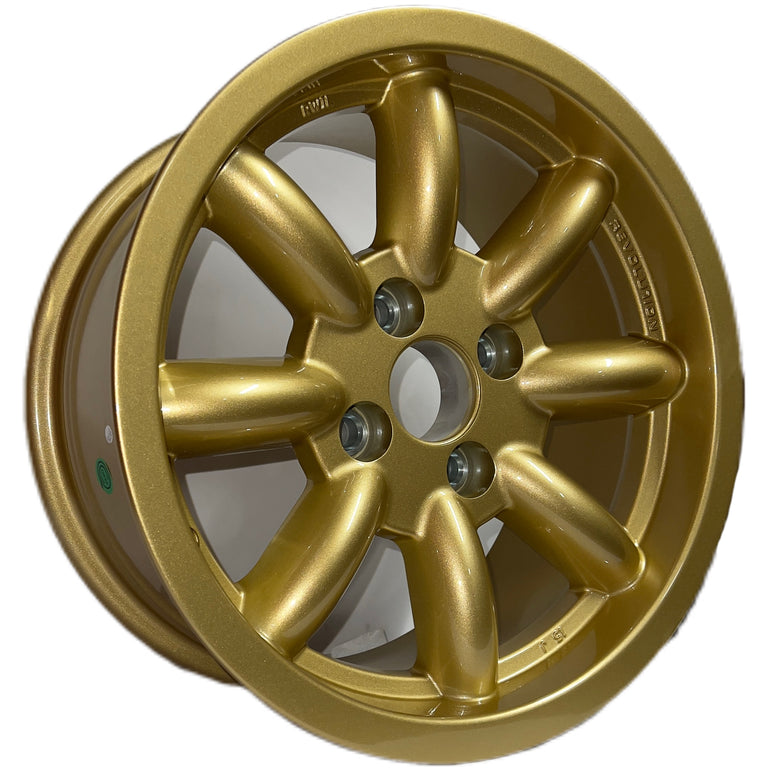 7x15 Revolution 8 spoke Gold